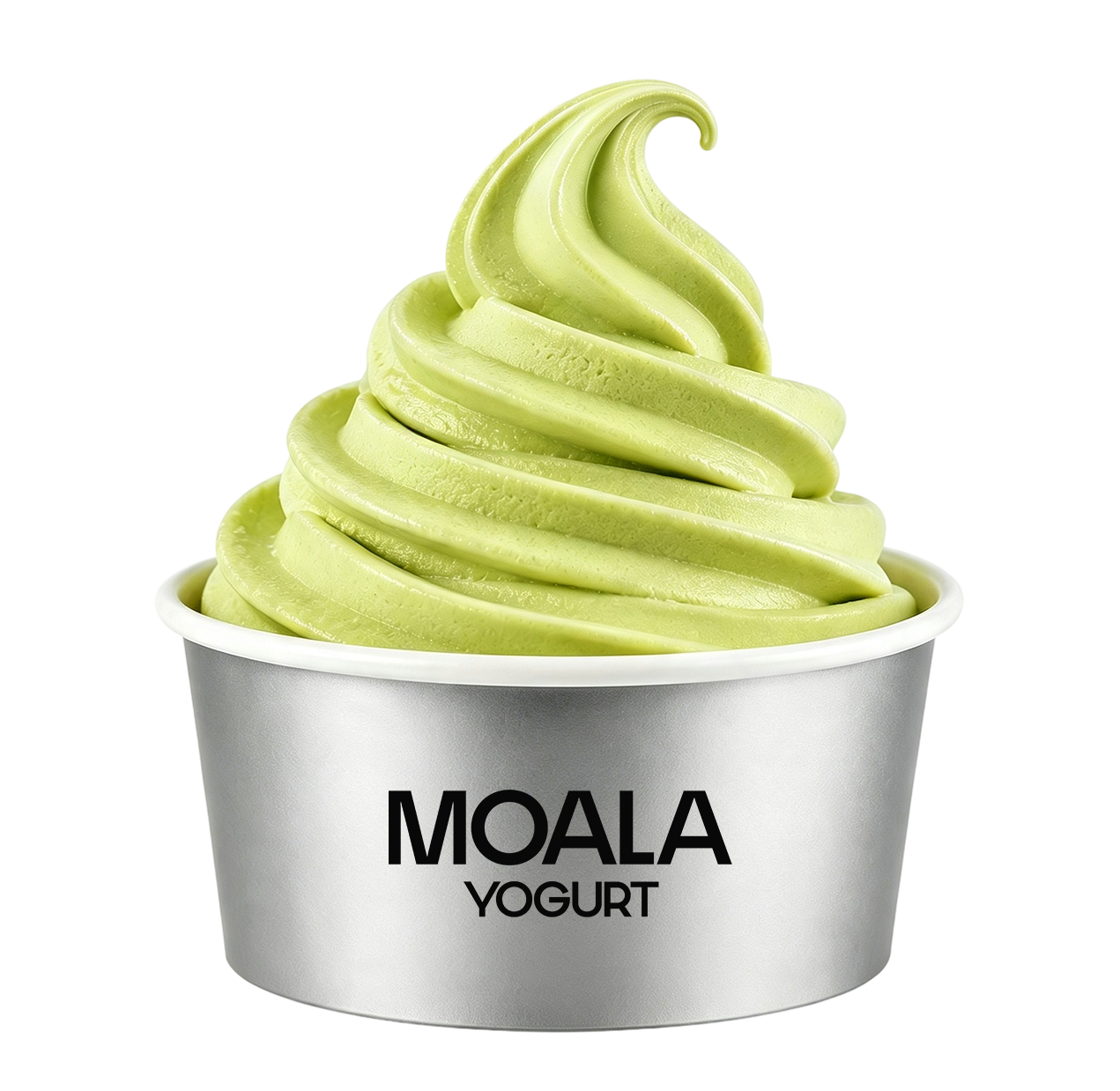MOALA Green and Yellow Mango frozen yogurt
